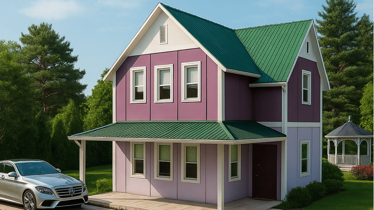 101 m² 2 Katlı Prefabrik Ev