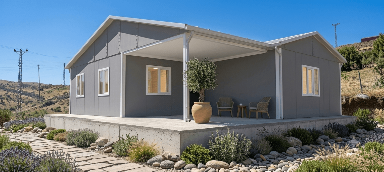 121 m² Prefabrik Ev Projesi – Çerkeş - Çankırı