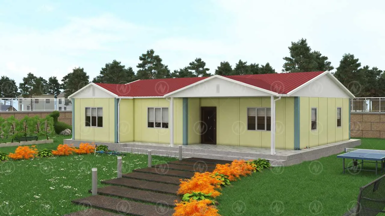 Tek Katlı Prefabrik Ev Fiyatı 126 m²