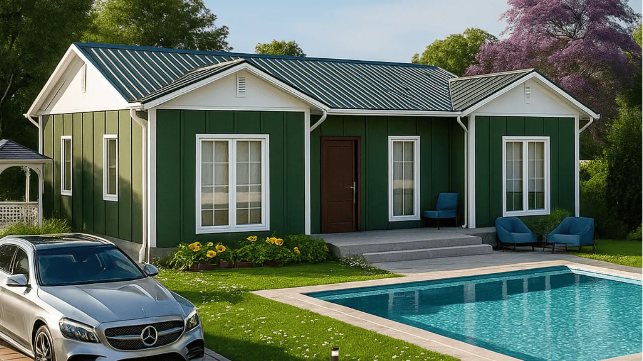 Tek Katlı Prefabrik Ev Fiyatı 131 m²