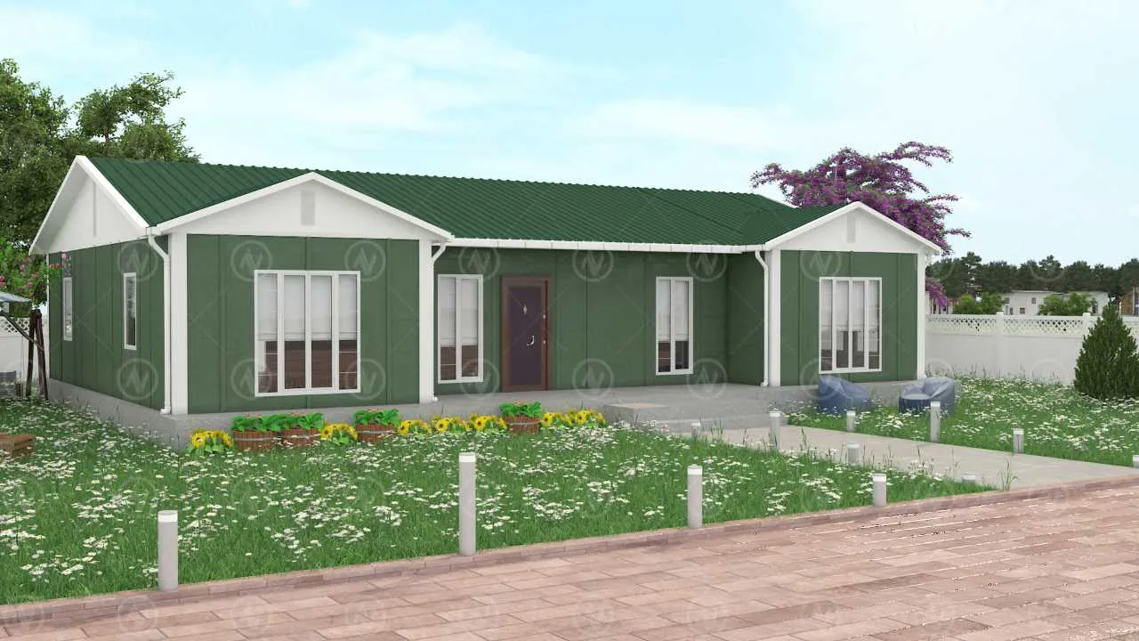 Tek Katlı Prefabrik Ev Fiyatı 131 m²