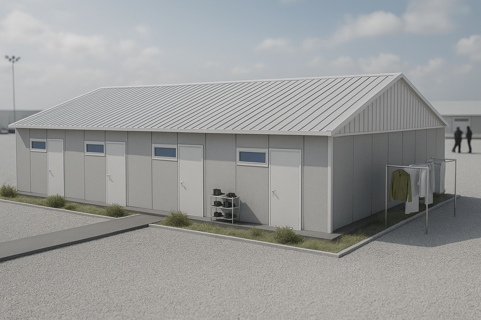 137 m² Prefabrik Yatakhane