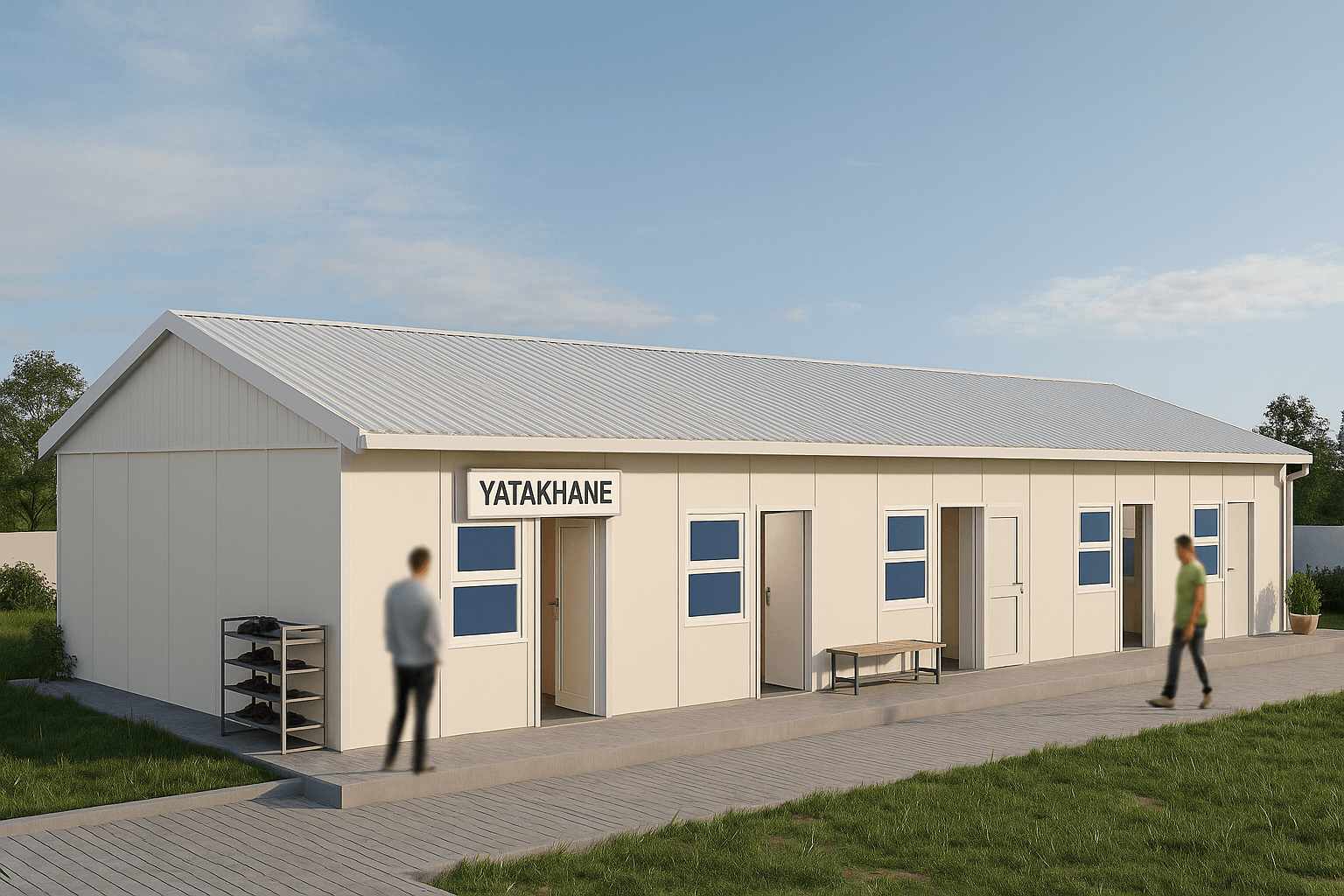 143 m² Prefabrik Yatakhane