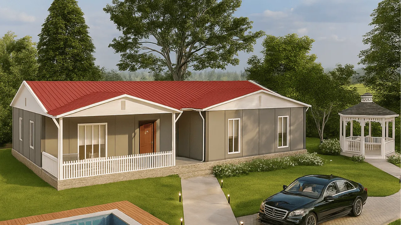 Tek Katlı Prefabrik Ev Fiyatı 146 m²