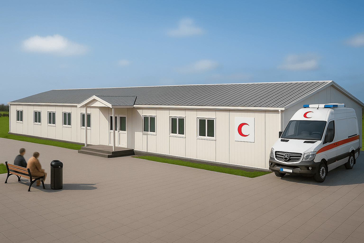 301 m² Prefabrik Sağlık Ocağı