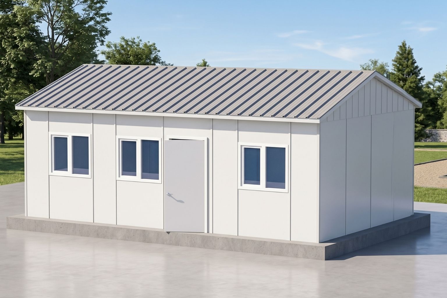 39 m² Prefabrik Ofis
