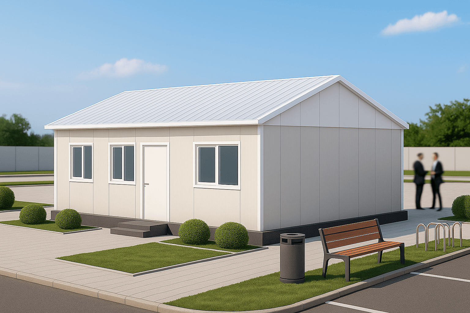 39 m² Prefabrik Ofis