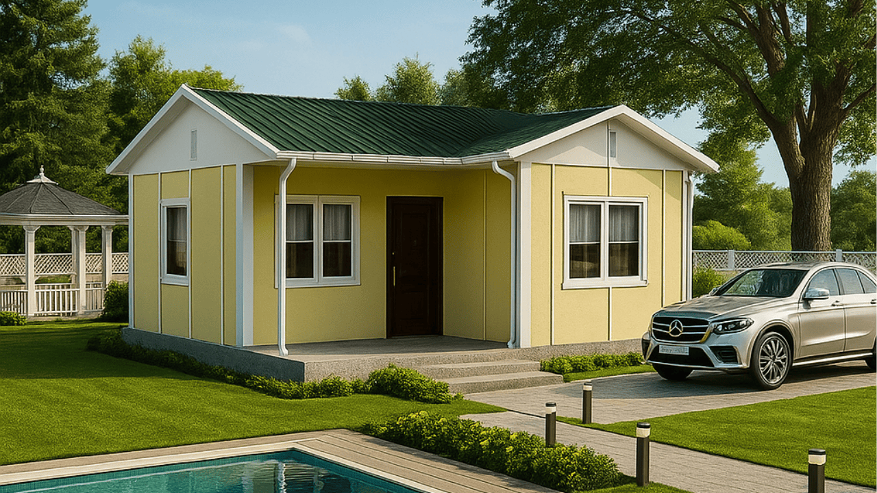 49 m² Prefabrik Ev