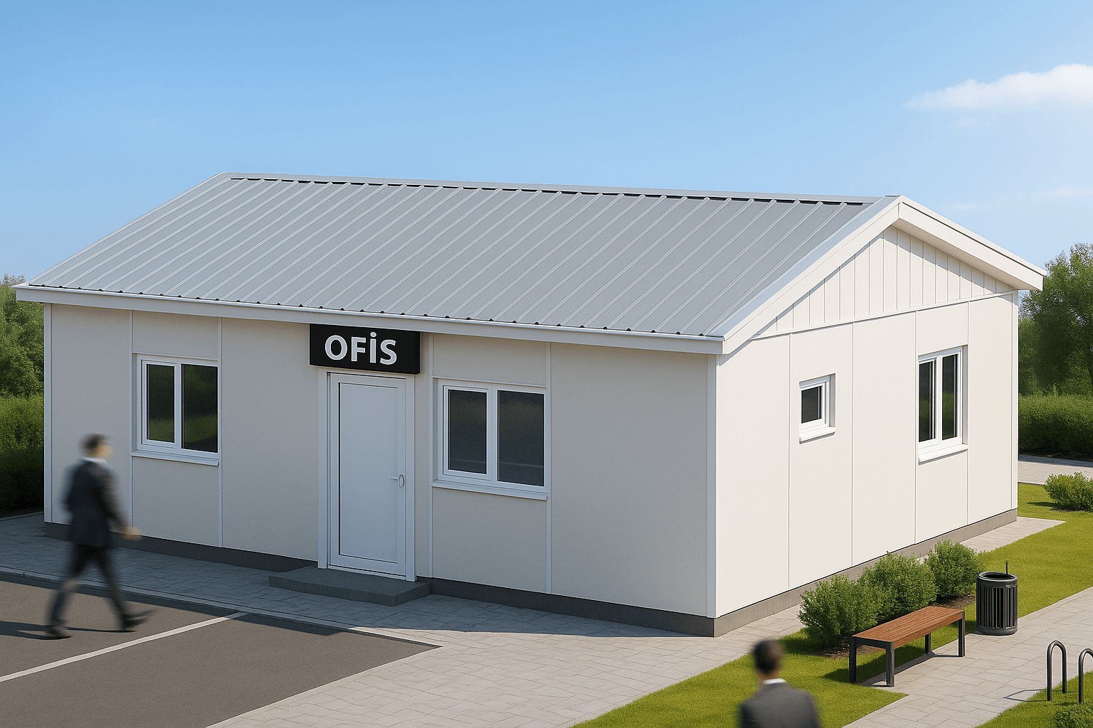 50 m² Prefabrik Ofis
