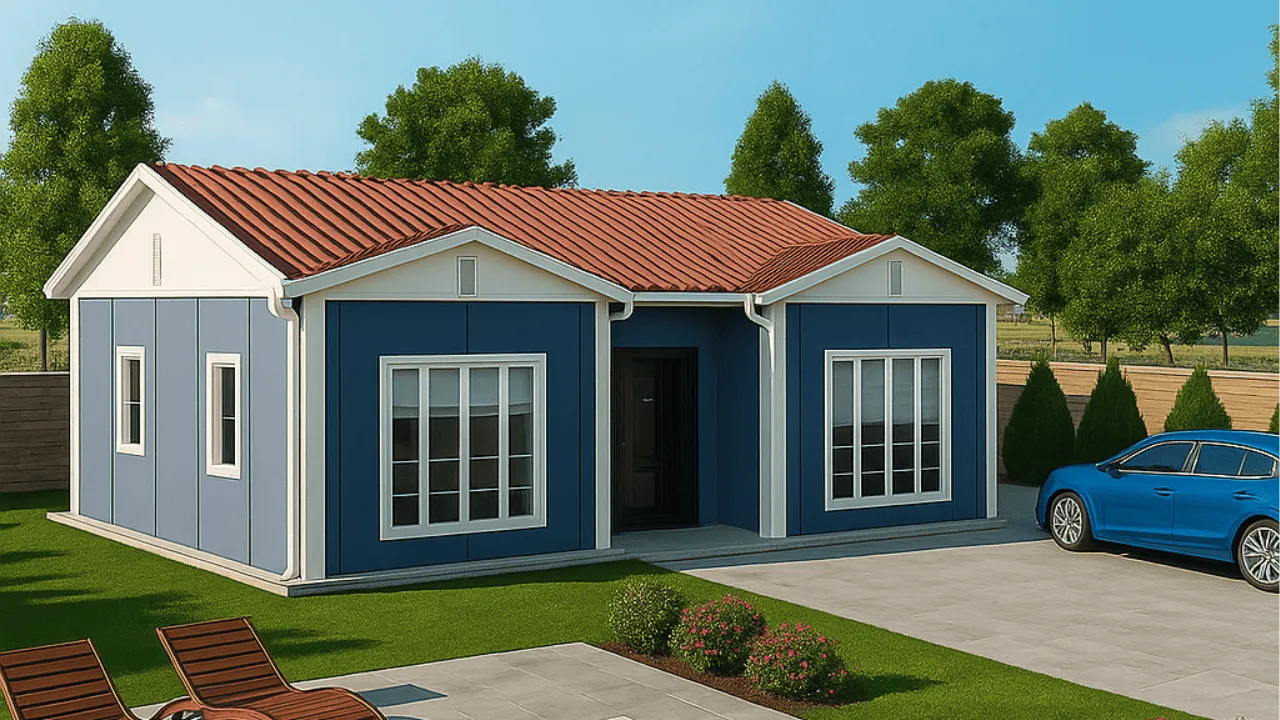 Tek Katlı Prefabrik Ev Fiyatı 52 m²