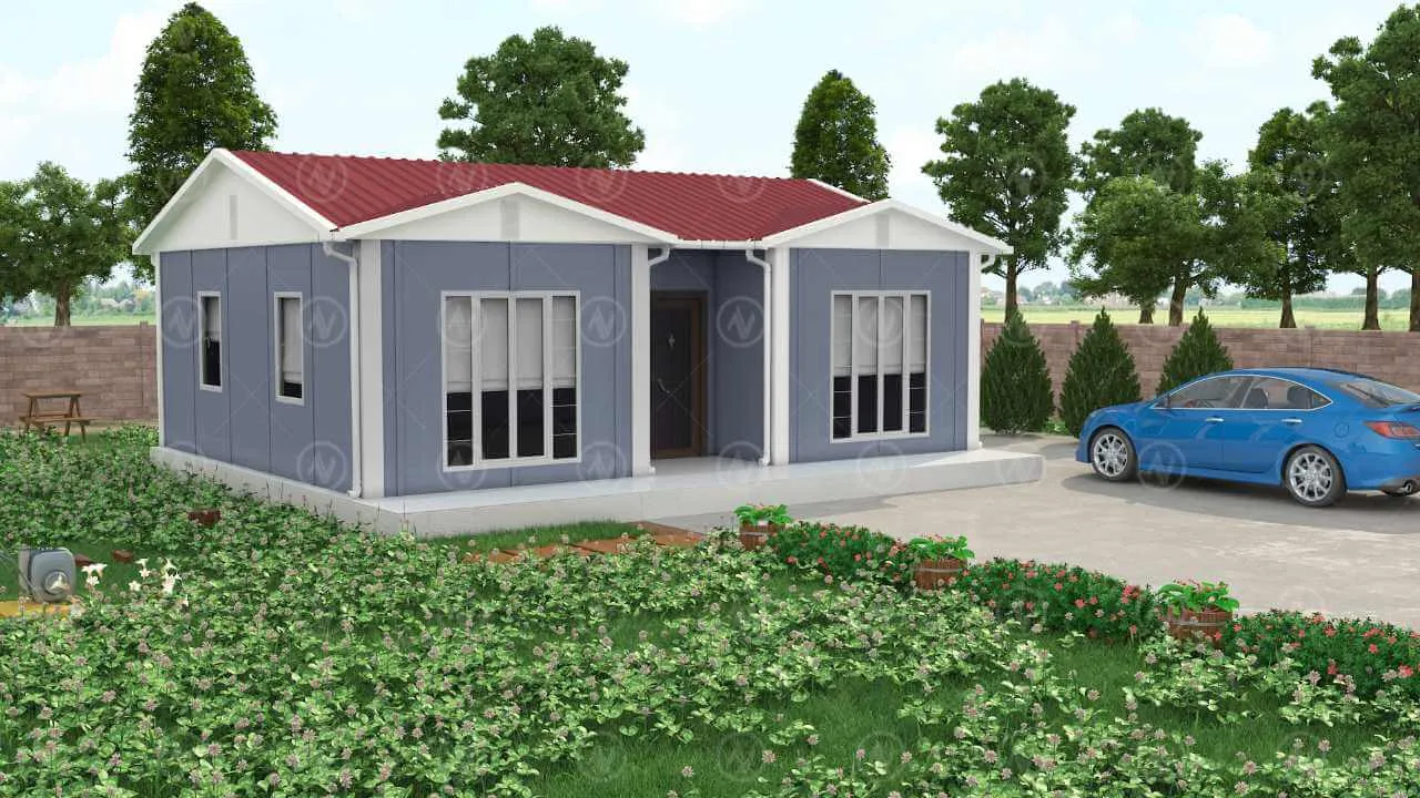 Tek Katlı Prefabrik Ev Fiyatı 52 m²