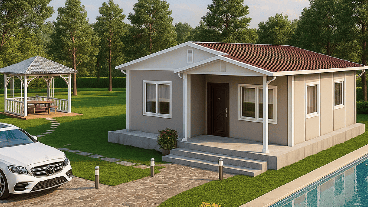 62 m² Prefabrik Ev