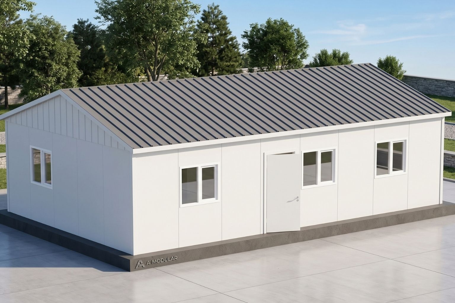 65 m² Prefabrik Ofis