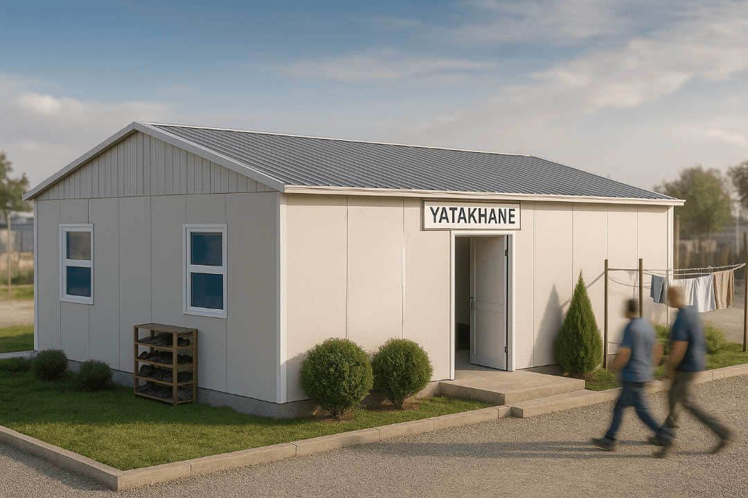 68 m² Prefabrik Yatakhane