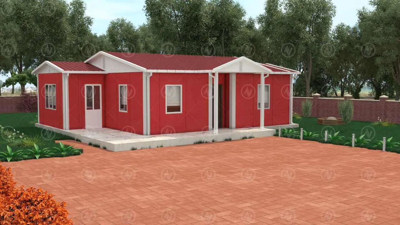 Tek Katlı Prefabrik Ev Fiyatı 72 m²