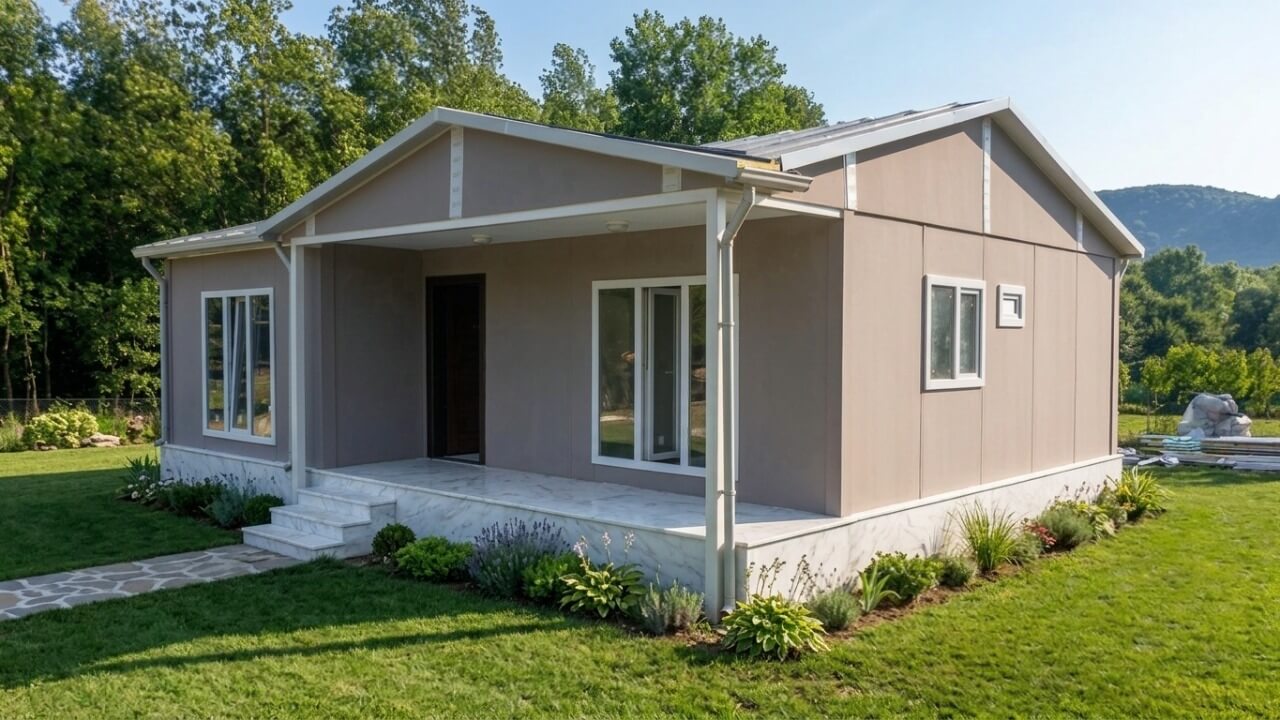 74 m² Prefabrik Ev Projesi – Bartın