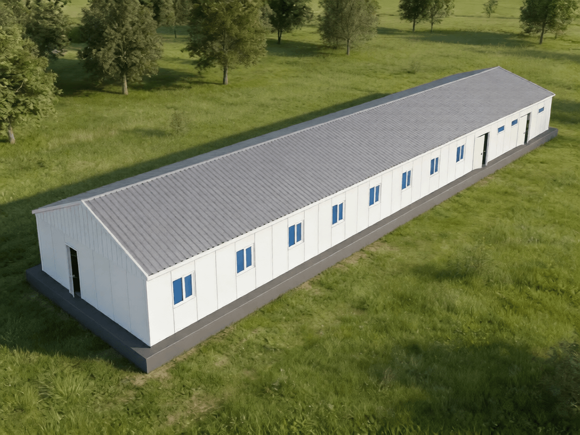 506 m² Prefabrik Yemekhane