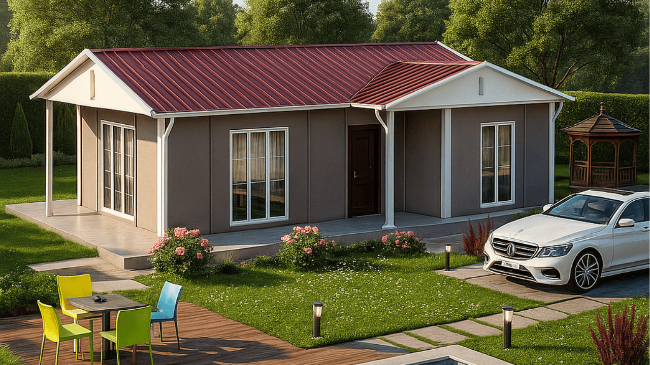 80 m² Prefabrik Ev