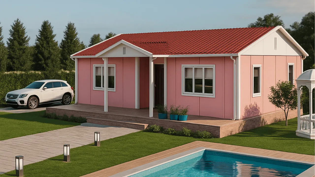 Tek Katlı Prefabrik Ev Fiyatı 81 m²