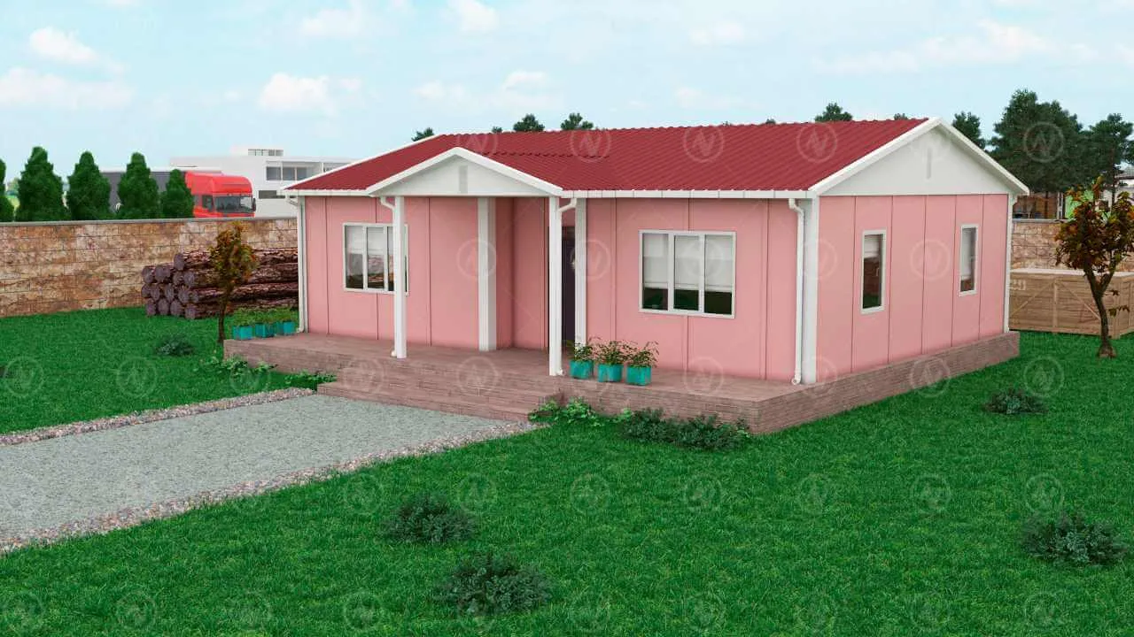 Tek Katlı Prefabrik Ev Fiyatı 81 m²