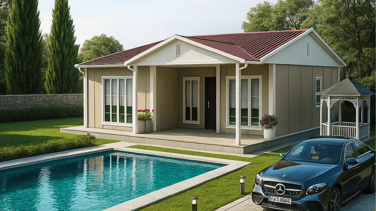 Tek Katlı Prefabrik Ev Fiyatı 85 m²