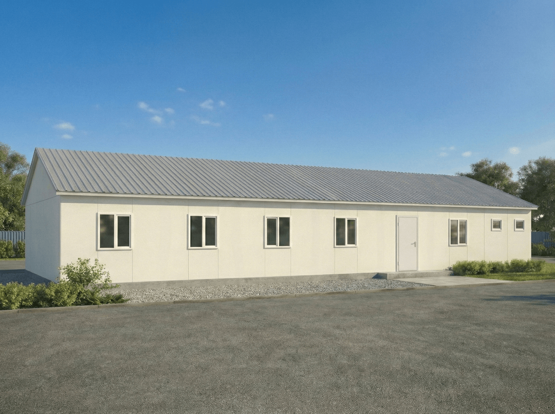 88 m² Prefabrik Karma Şantiye