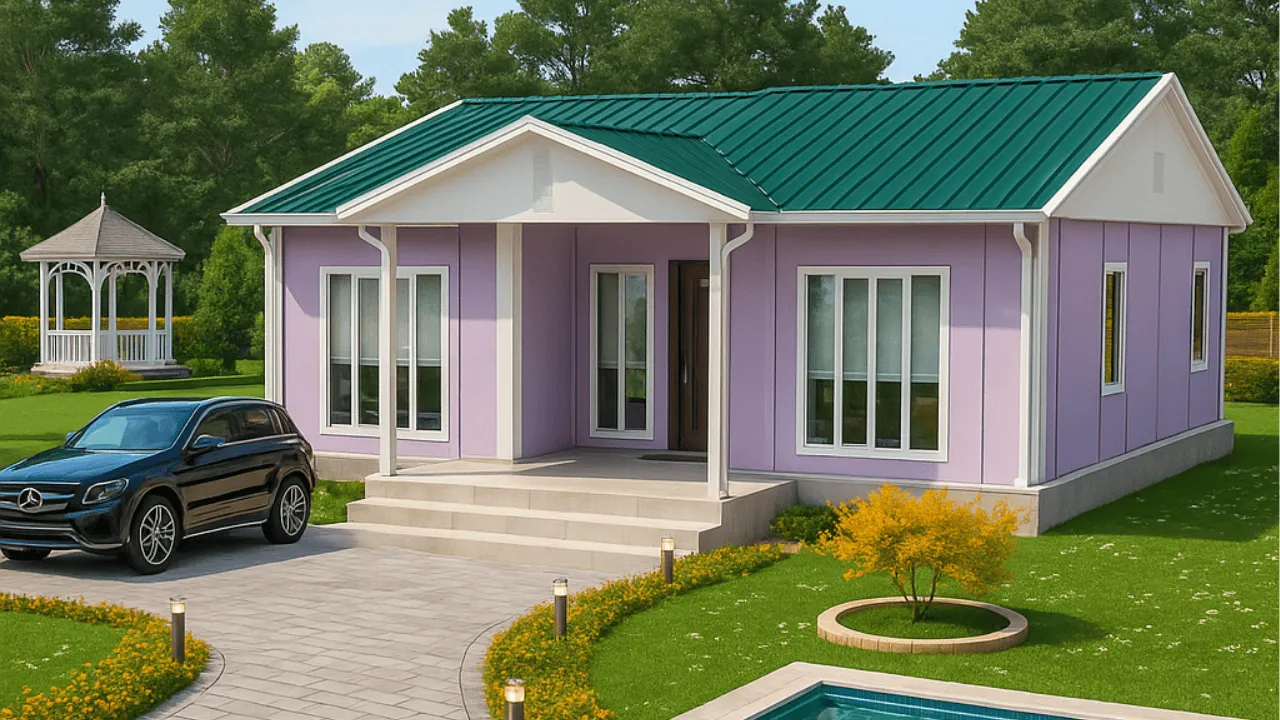 Tek Katlı Prefabrik Ev Fiyatı 96 m²