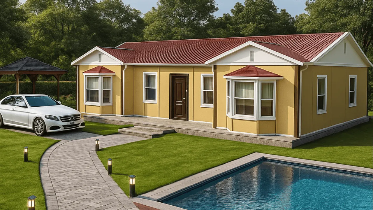 Tek Katlı Prefabrik Ev Fiyatı 98 m²