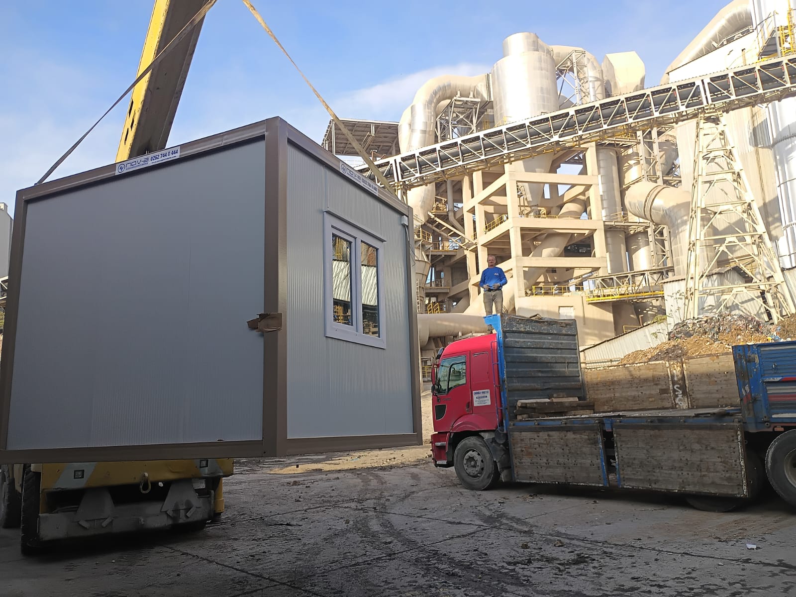 Şantiye Güvenlik Kontrol Noktası - Oyak Çimento