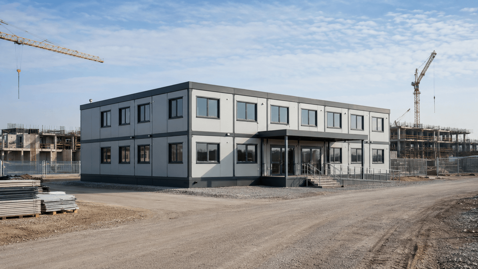 Büyük Şantiyeler İçin Prefabrik Ofis Seçimi Nasıl Seçilir?