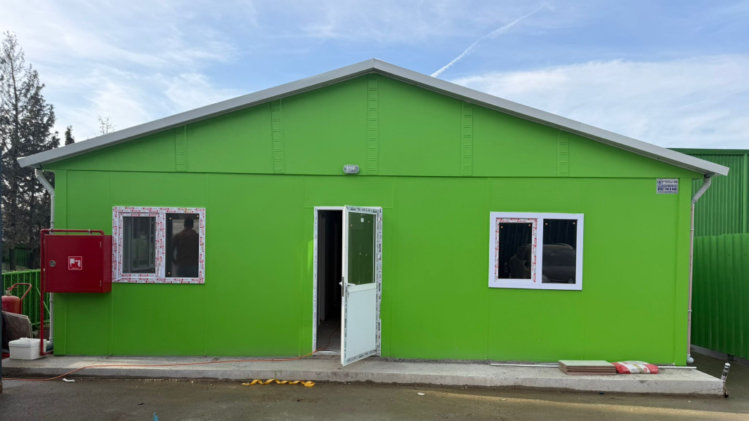 Çatom 114 m² Prefabrik Ofis Projesi – Gebze