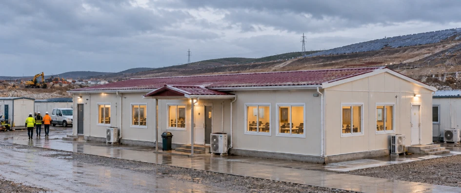 Enerji Santrali Şantiyelerinde Prefabrik Yemekhane Kullanımı