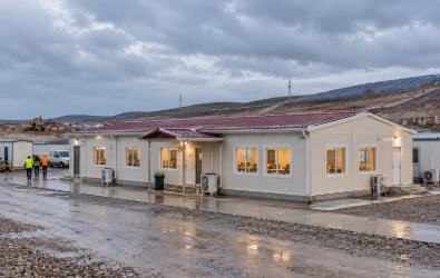 Enerji Santrali Şantiyelerinde Prefabrik Yemekhane Kullanımı