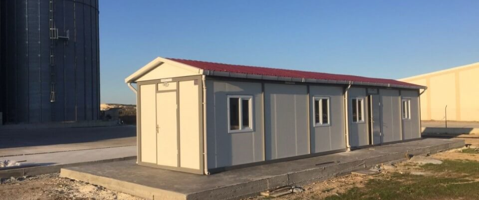 Spor Kulüpleri İçin Prefabrik Soyunma Odaları ve İdari Sosyal Tesisler