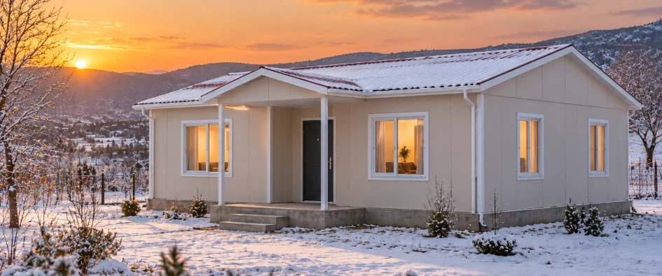Kışın Kullanılacak Prefabrik Evlerde Yalıtım Nasıl Seçilmeli?
