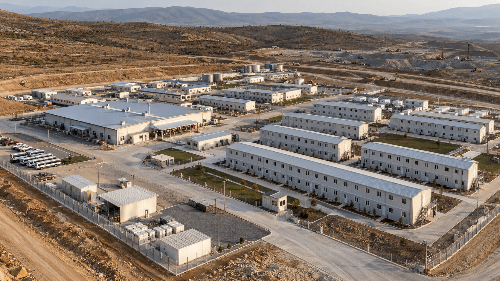 500 Kişilik Şantiye Kampı Nasıl Planlanır?
