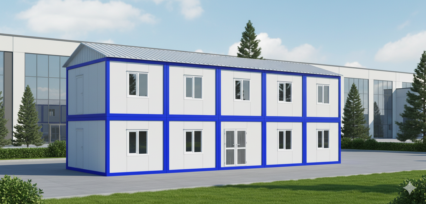 209 m² Birleşimli Ofis Konteyner