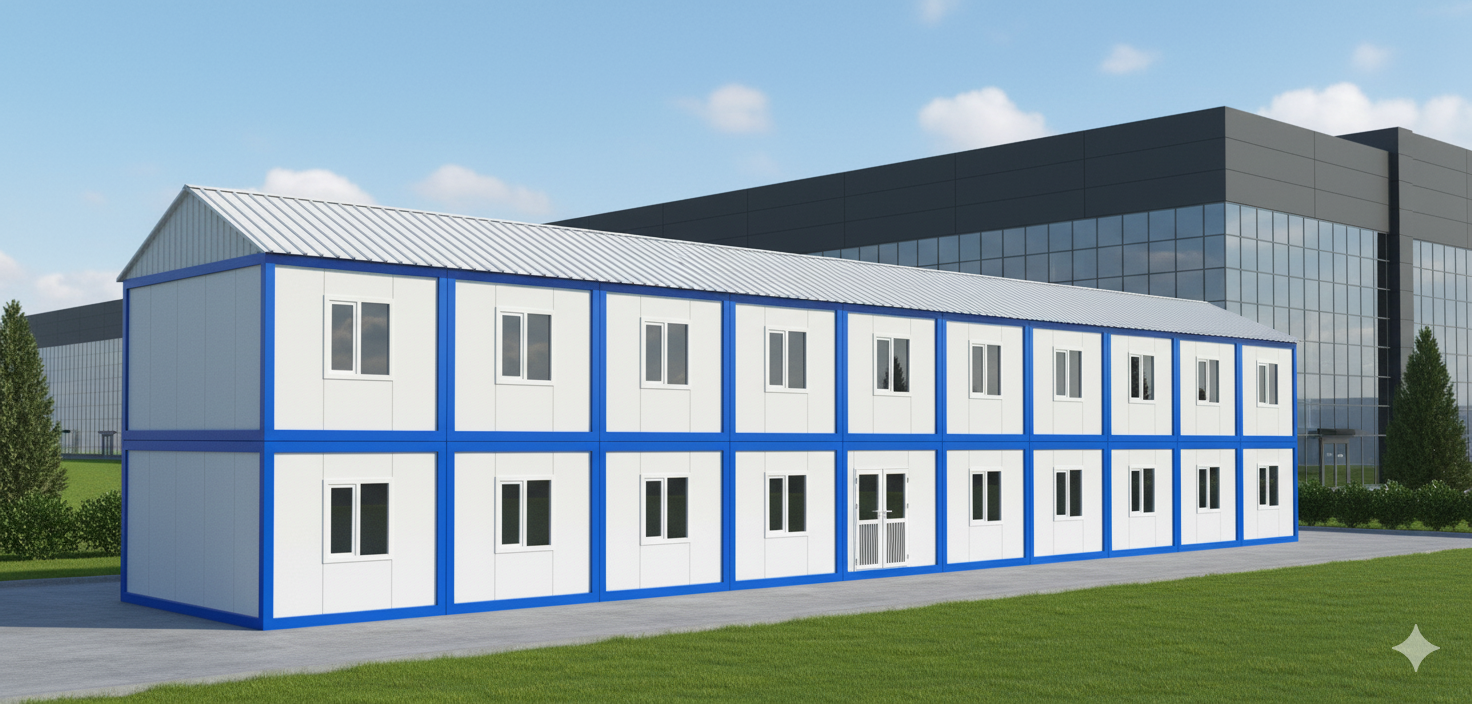 292 m² Birleşimli Ofis Konteyner