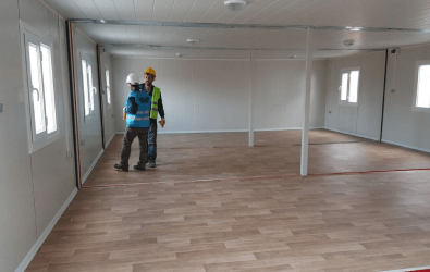 Prefabrik Şantiye Binası İçerisinde Ne Var?