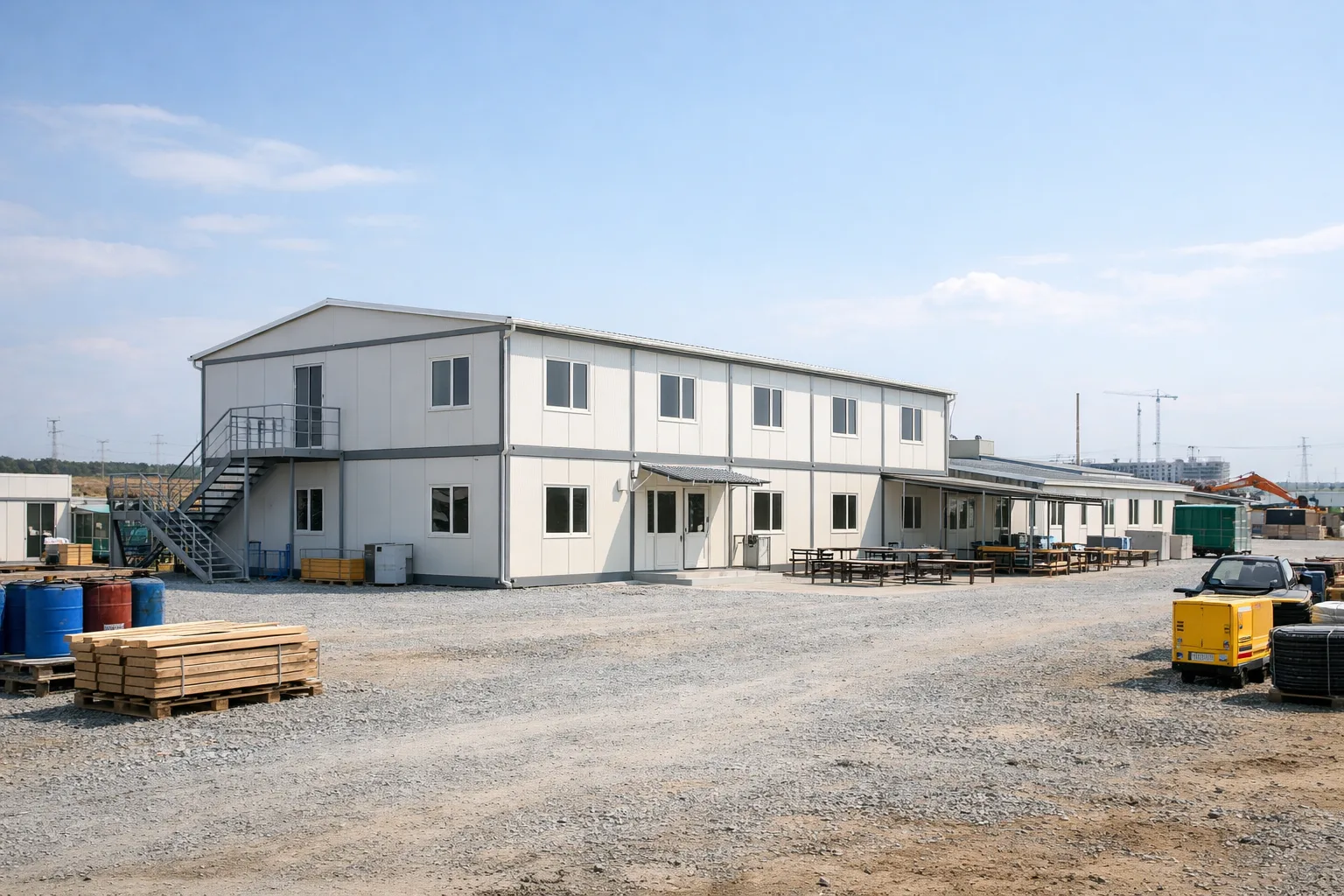 Prefabrik Şantiye Yapılarının İçerisinde Neler Bulunmalıdır?