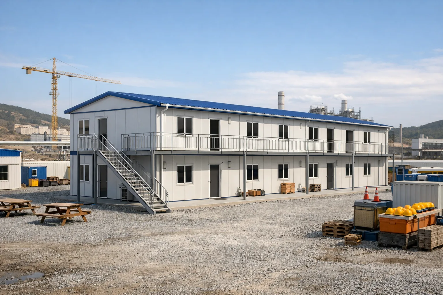 Prefabrik Yatakhane Binaları İle İşçi Konforu ve Verimliliği Nasıl Artırır?