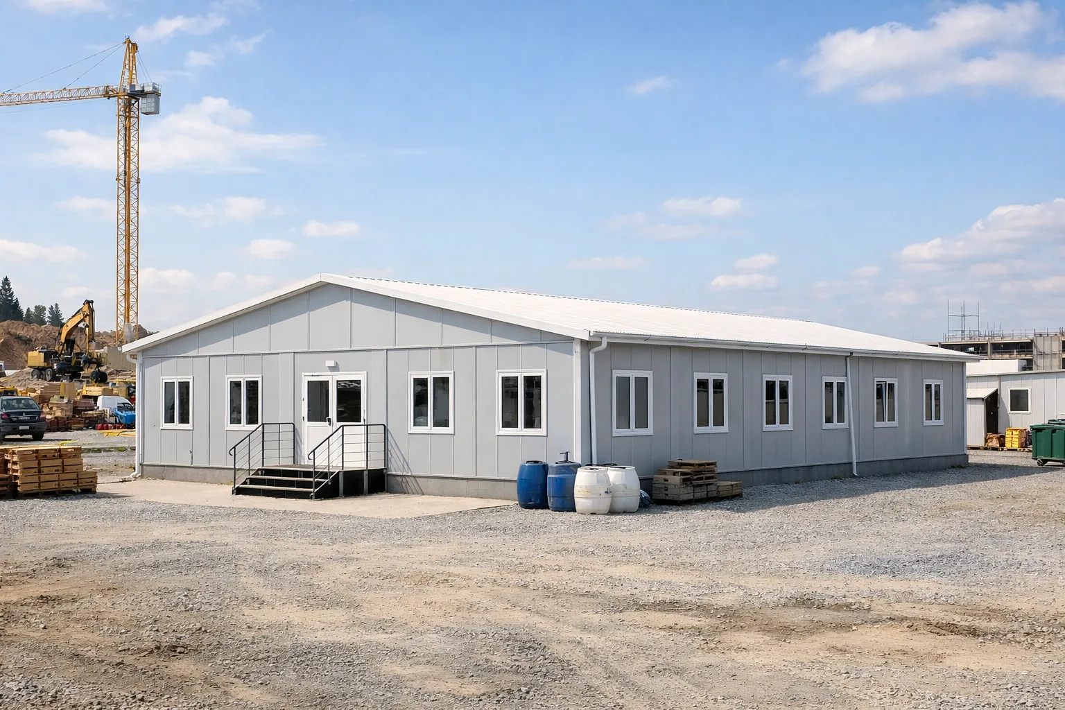 Prefabrik Yemekhane Binalarının Şantiyelerdeki Hayati Önemi