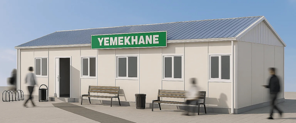 Prefabrik Yemekhanelerde Bulunan Bölümler Nelerdir?